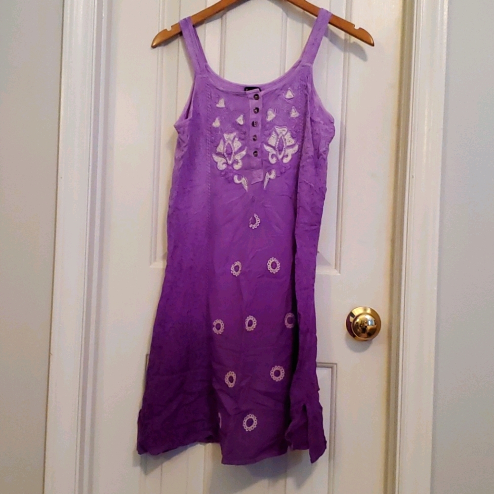Purple ombre nightgown/pool cover